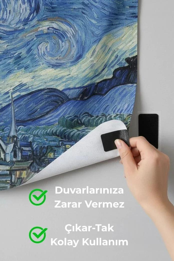 El duvarına kokteyl tablosu asıyor, çıkartılabilir ve duvara zarar vermez özellikli