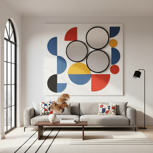 Duvar Dekorasyonunda Modern Estetik: Bauhaus'un İzinde Mekanınızı Yenileyin