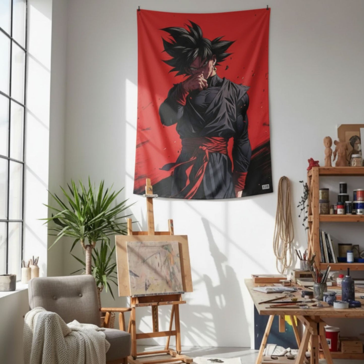 Goku Duvar Örtüsü