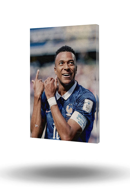 kylian mbappe kanvas tablo