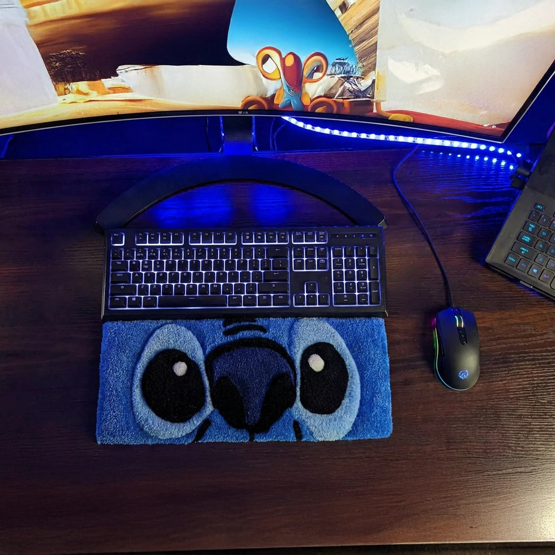 Stitch Klavye Halısı