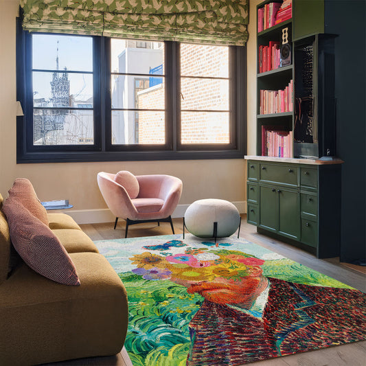 Van Gogh Floral Halı