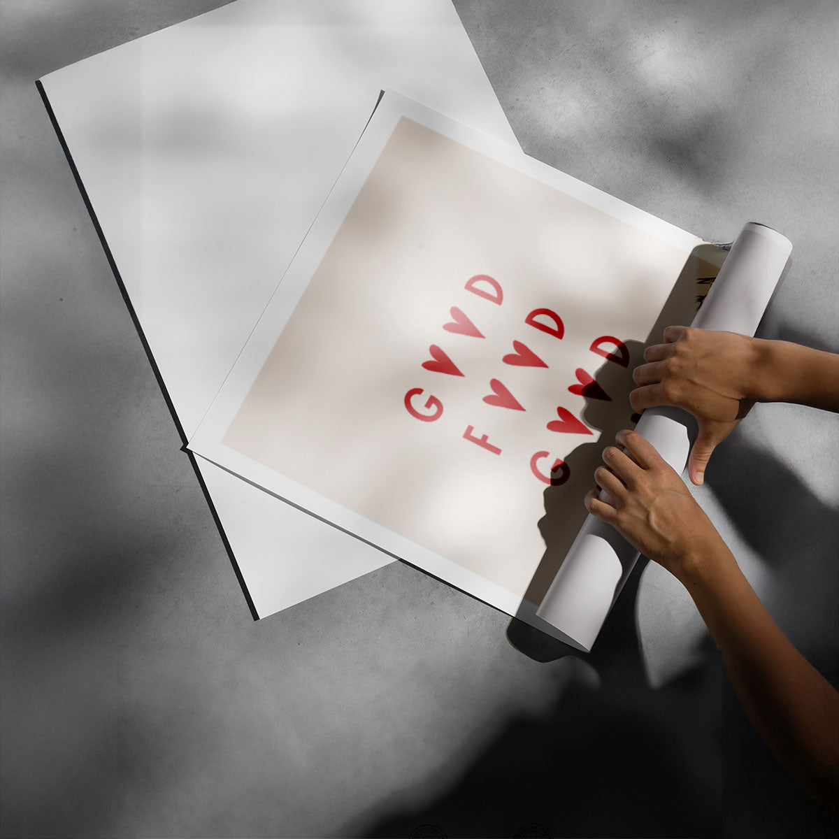 Good Food Good Mood Poster