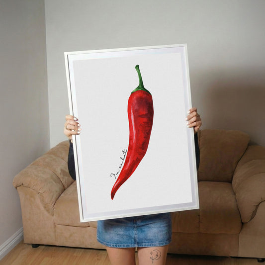 "I'm So Hot" Chili Pepper Poster