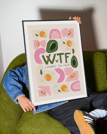 Where's The Food Poster