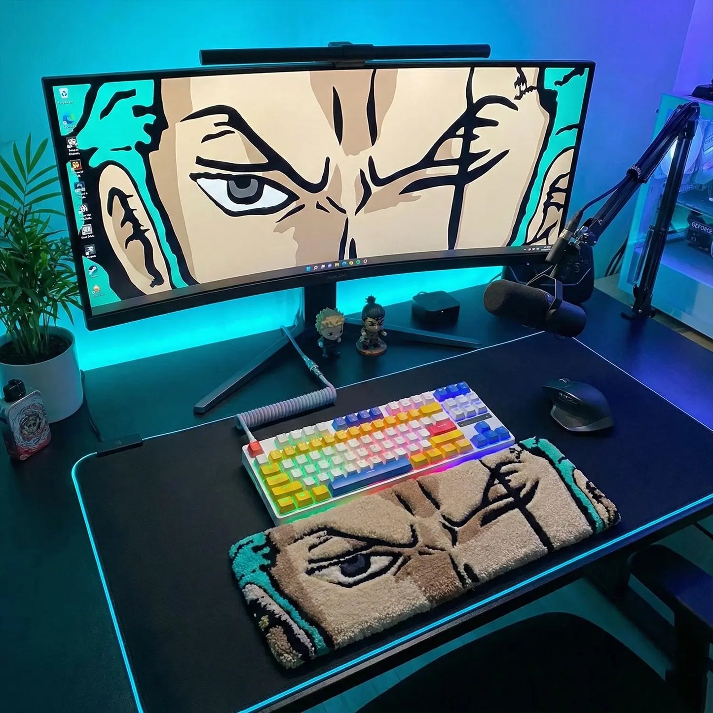 Roronoa Zoro Klavye Halısı