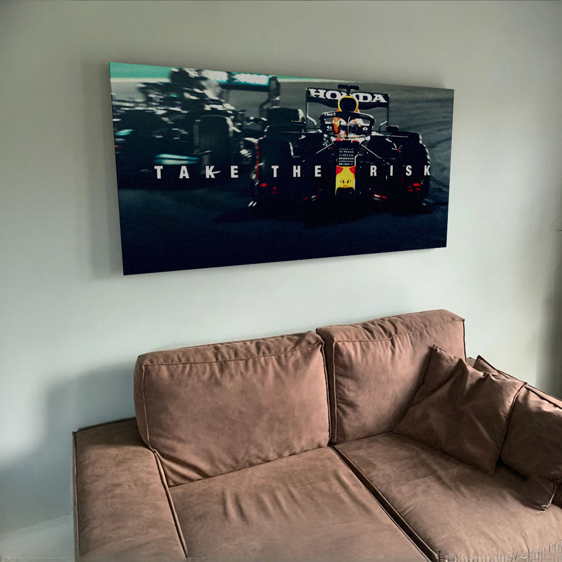 Take The Risk Kanvas Tablo
