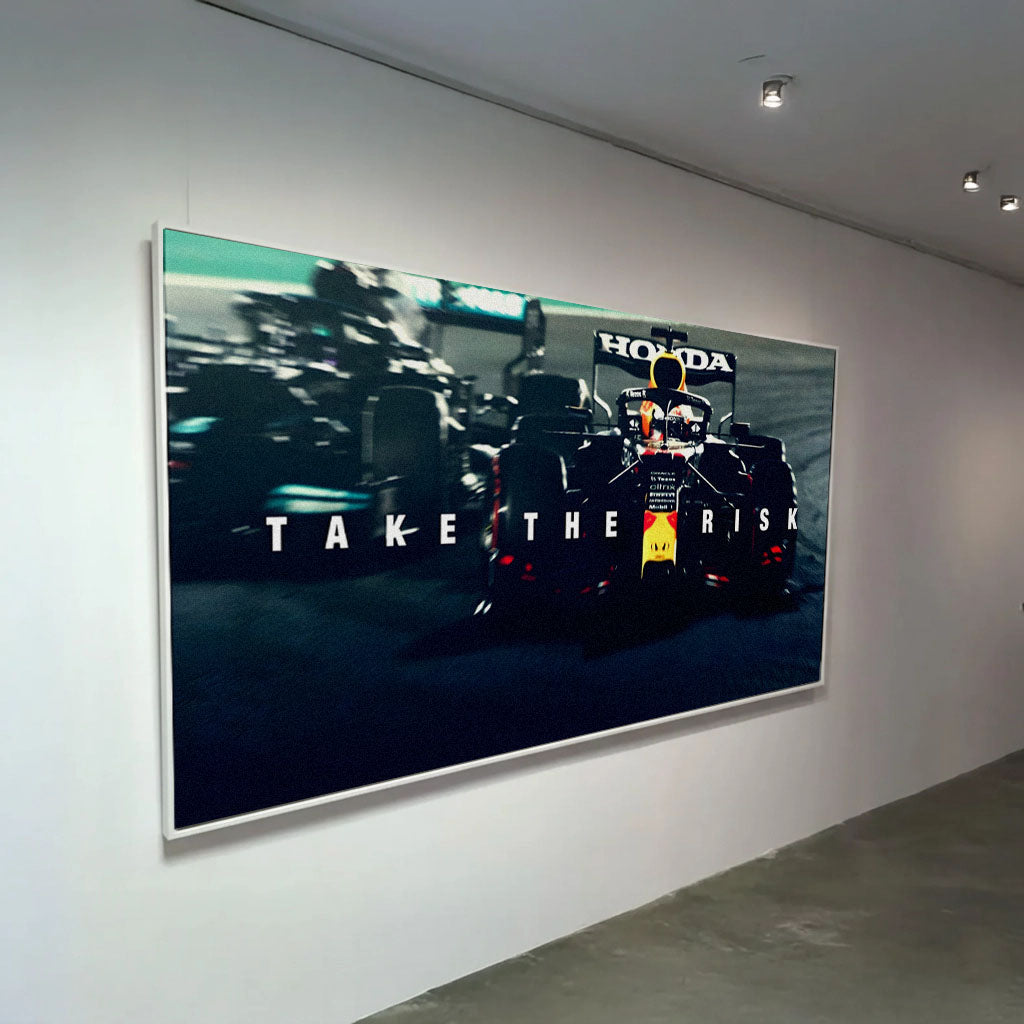 Take The Risk Kanvas Tablo