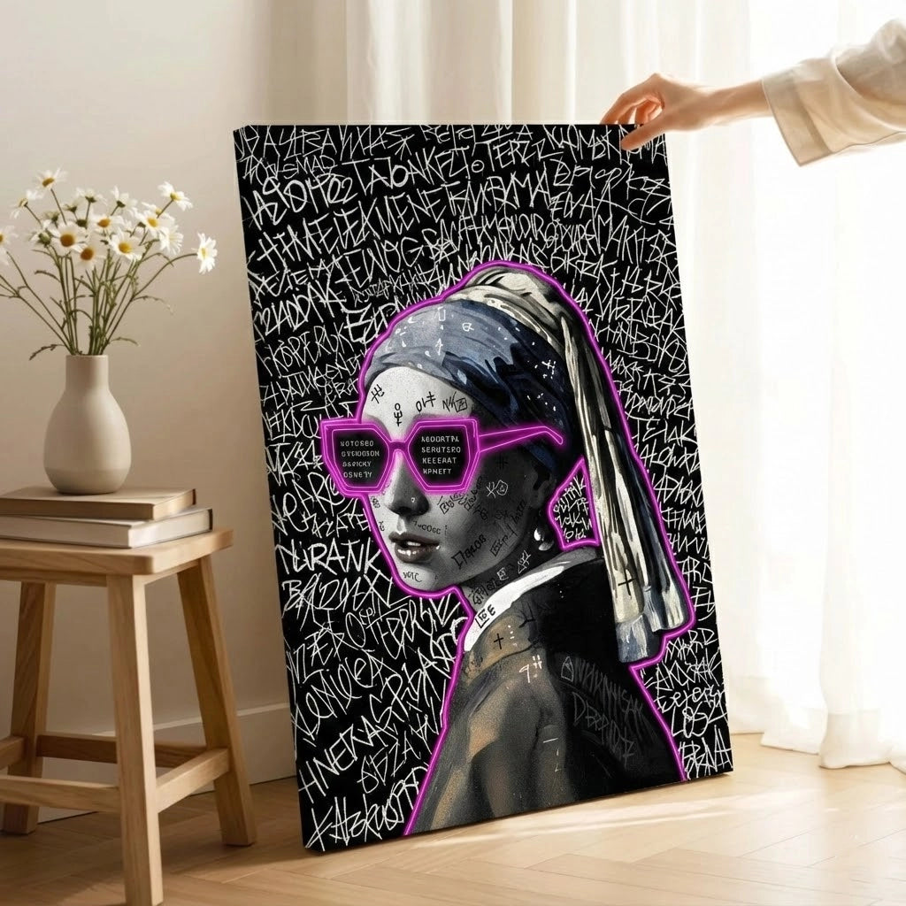 Vermeer Girl Popart