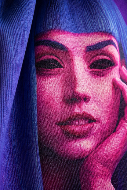 Bladerunner Neon Odyssey Duvar Örtüsü