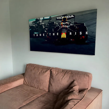 Take The Risk Kanvas Tablo