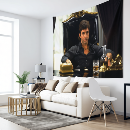 Tony Montana Duvar Örtüsü