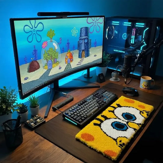 Süngerbob Klavye Tufting