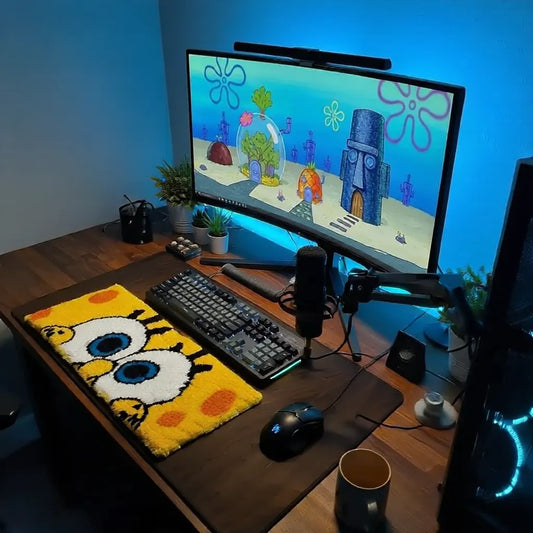 Süngerbob Klavye Tufting