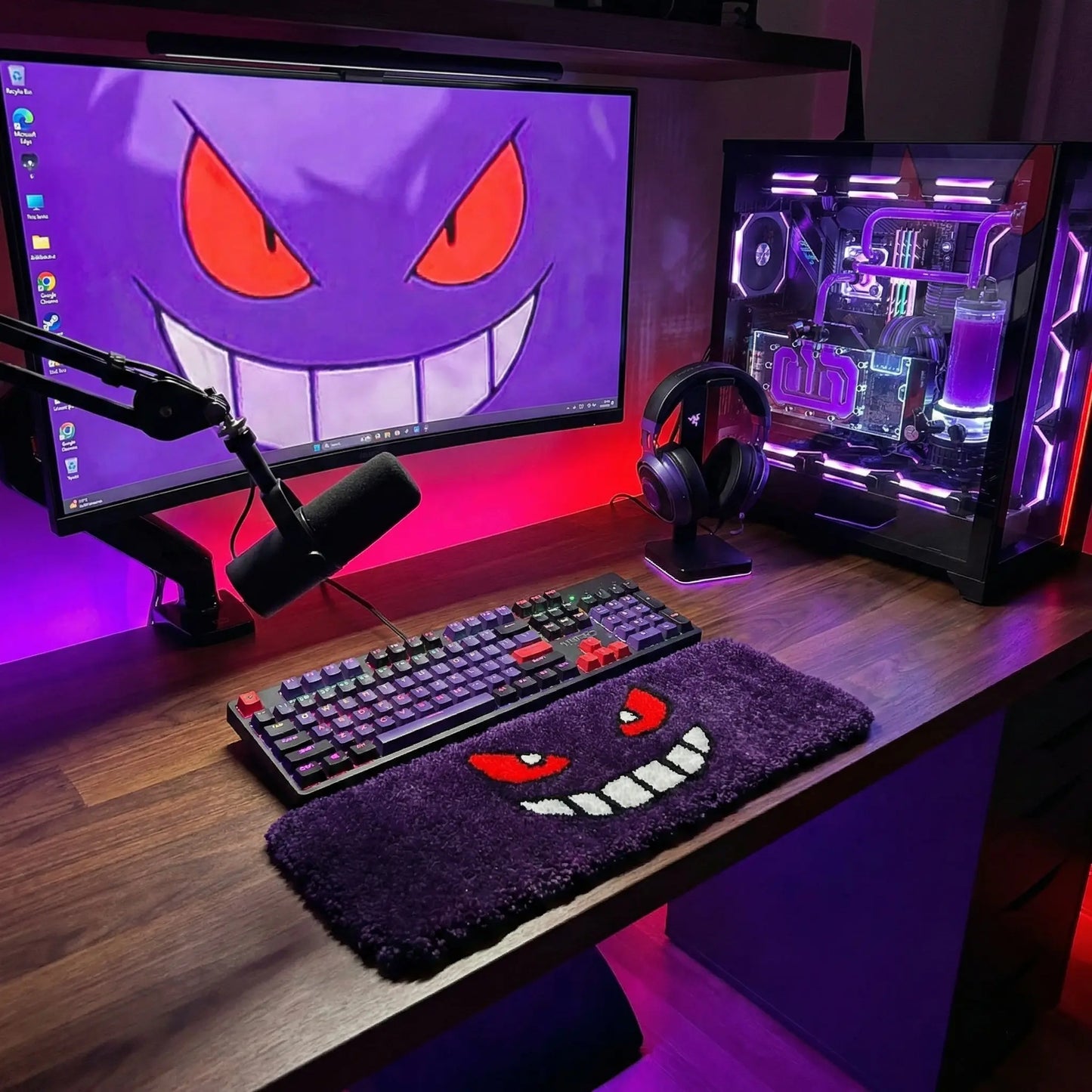 oyun setupları pokemon ginger klavye halısı