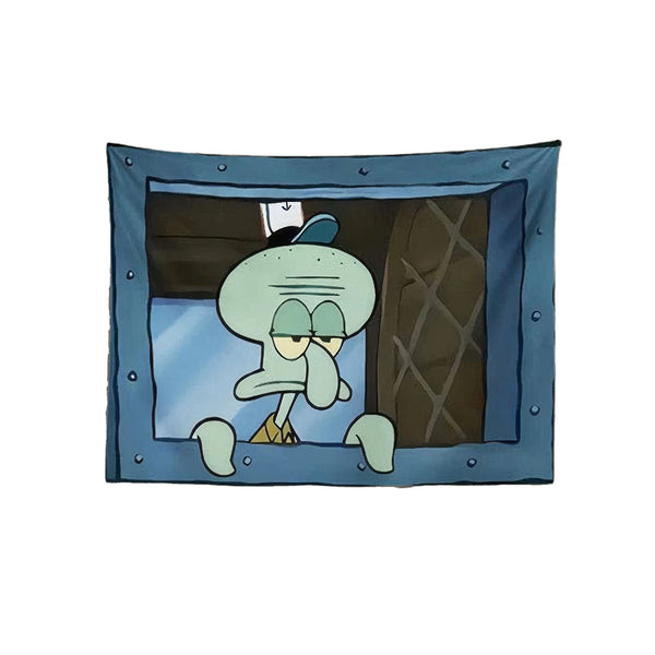 Squidward Duvar Örtüsü