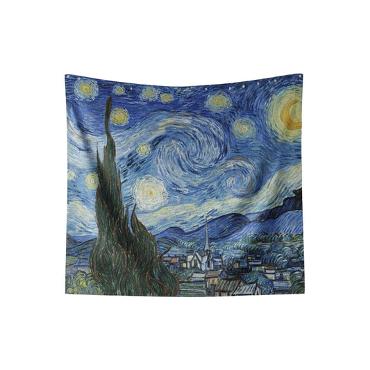 Starry Night - Van Gogh Duvar Örtüsü