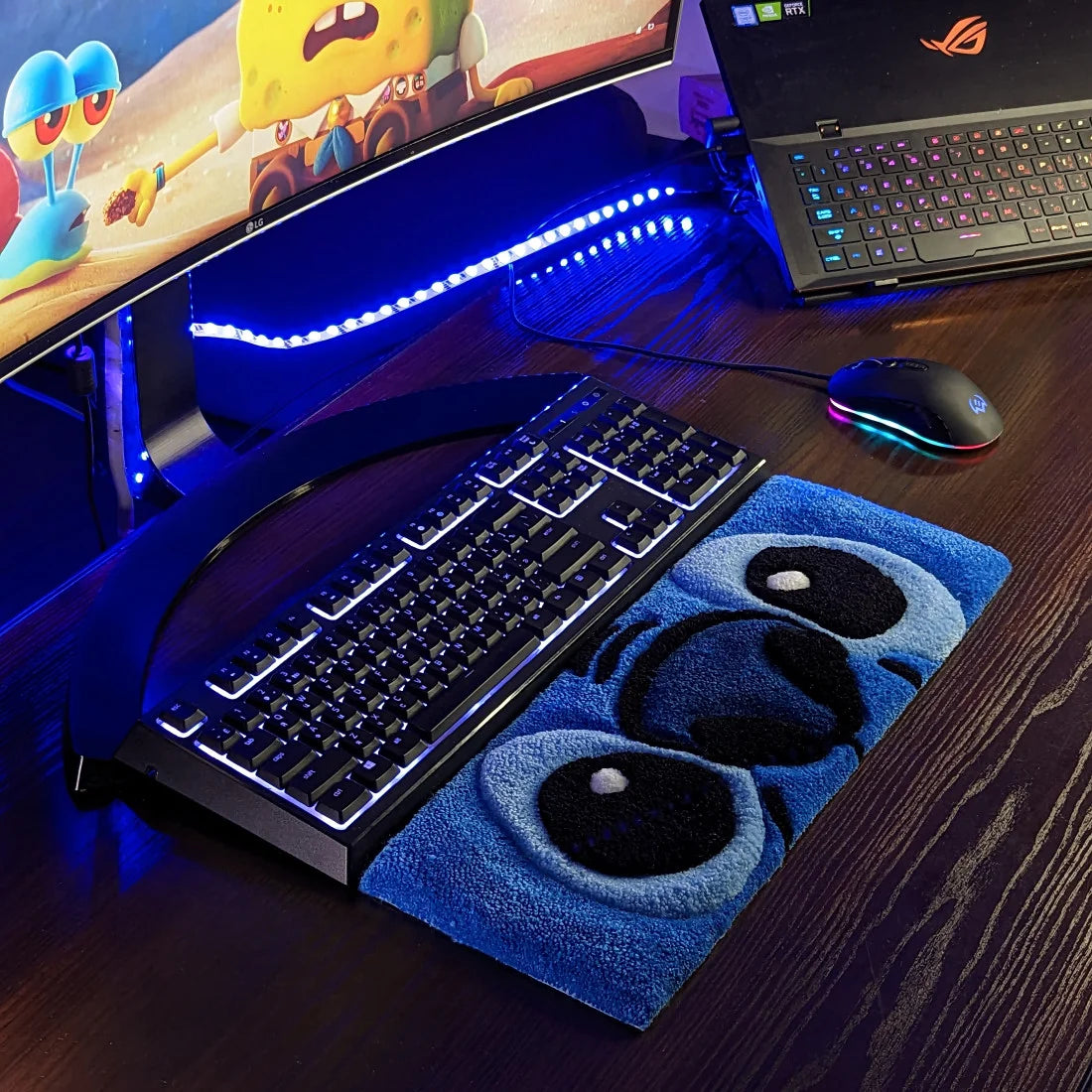 Stitch Klavye Halısı