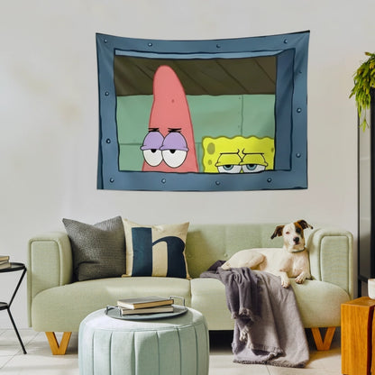 Süngerbob - Patrick Duvar Örtüsü