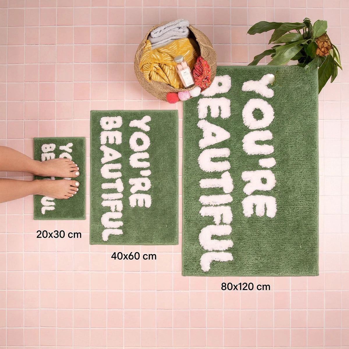 You're Beautiful Tufting Halı